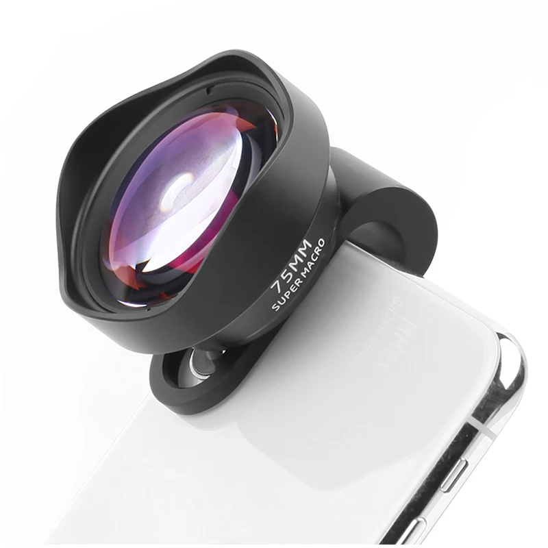 ulanzi 10x 75mm macro phone camera lens 17mm thread mobile lens clip on lenses with cpl filter anamorphic lens fisheye telephoto free global shipping