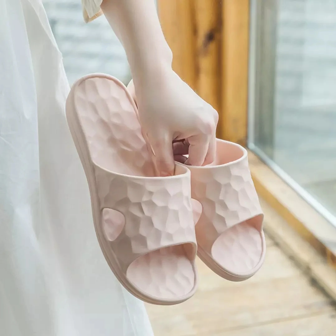 2 Цвета в виде водного Куба Q тапочки Нескользящие туфли на плоской подошве