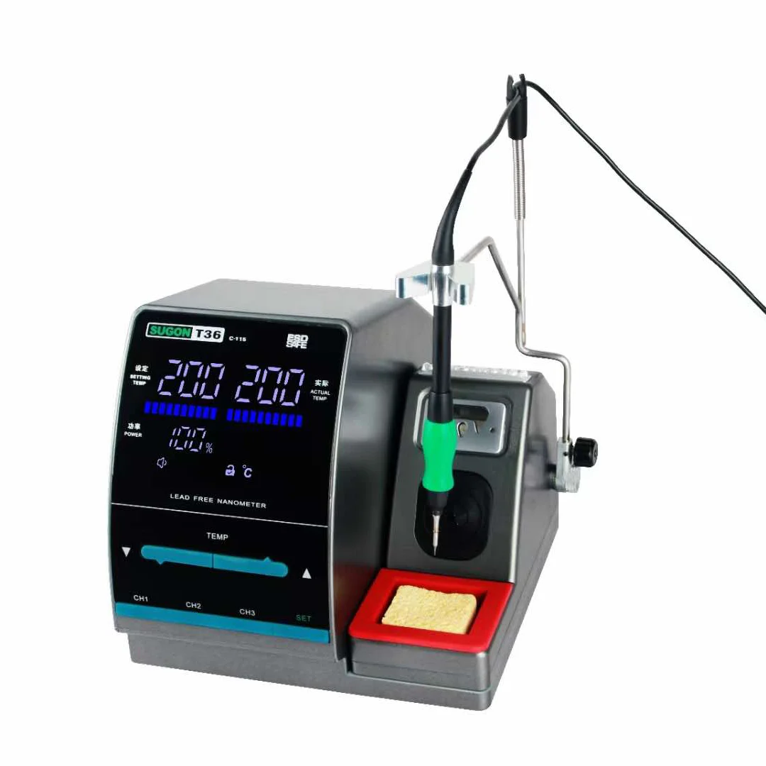 

(HOT SALE) 300W Power Soldering Iron Kit JBC Handle Soldering Station Lead-Free Universal Soldering Station SUGON T36