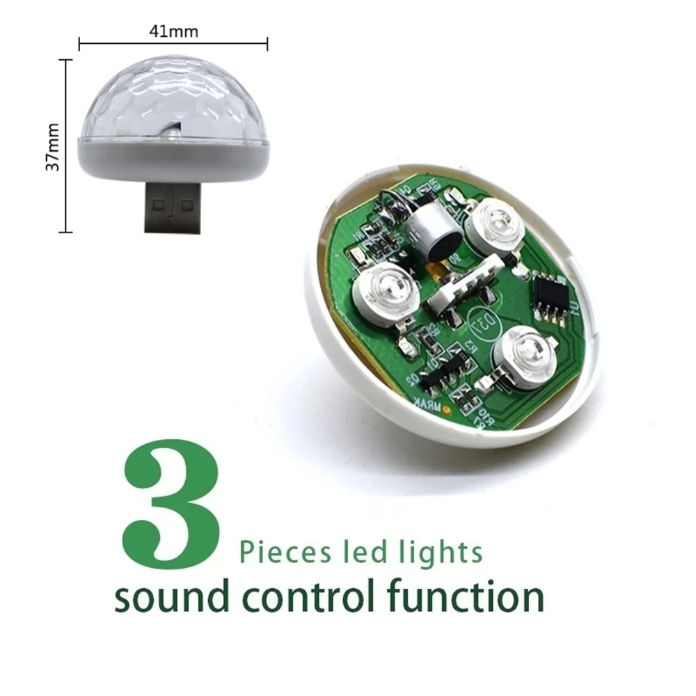 Звезда на крышу автомобиля светильник Звездный лазерный проектор атмосферы USB
