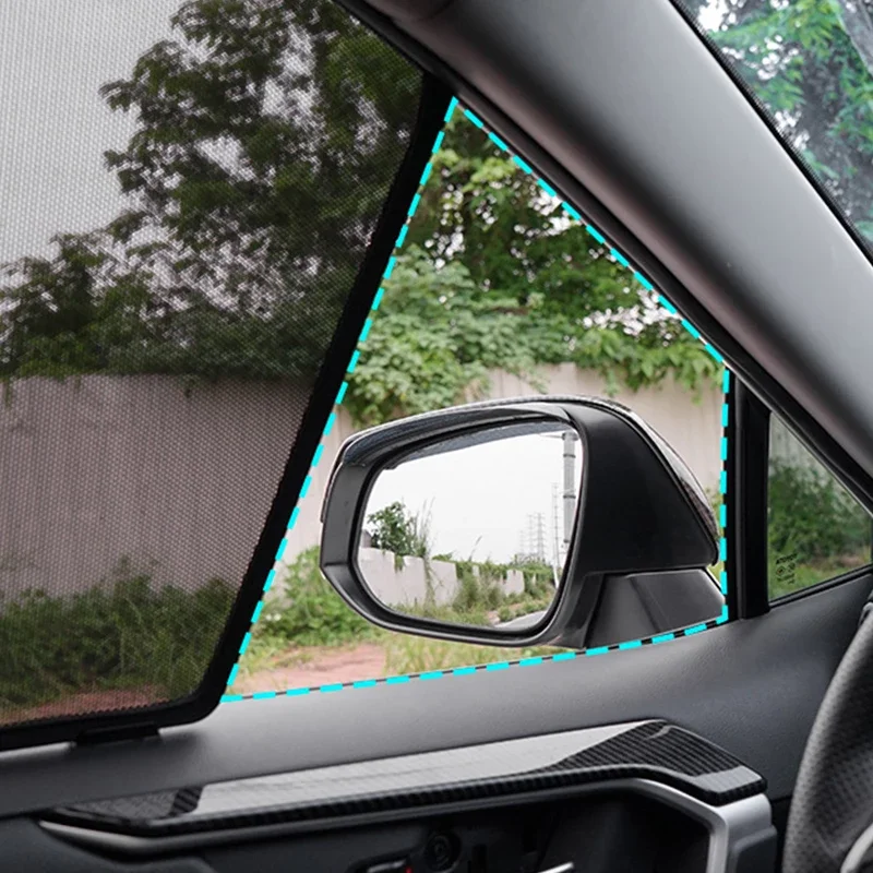 

For Kia K5 Optima 2020 2021 Magnetic Window Net Sun Blinds Visor Car Folding Curtain Protection Auto Accessories