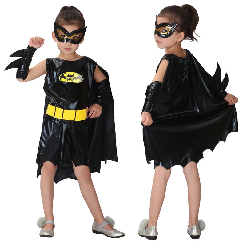 

costume suit cosplay kids anime girl dress pirate anime demon witch vampire high quality polyester material