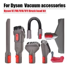 Щетка для пылесоса Dyson V11 V10, запасные части для пылесоса V8, комплект наконечников для питомца V7, соединительный инструмент для шланга, Сменные аксессуары