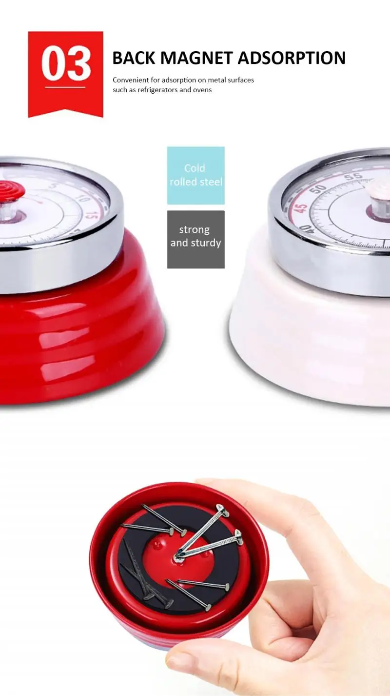 Горячий магнит таймер кухонный для приготовления бодибилдинга исследование