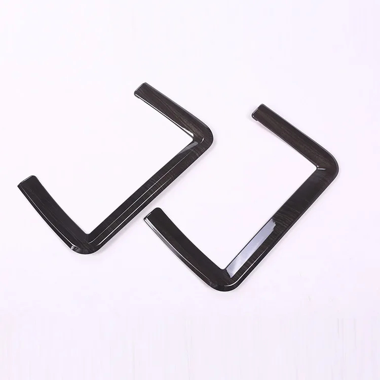 2pcs Black Ash Wood Seat Rear Back Net Frame Trim For Land Rover Discovery Sport Car-Styling Interior Accessory | Автомобили и