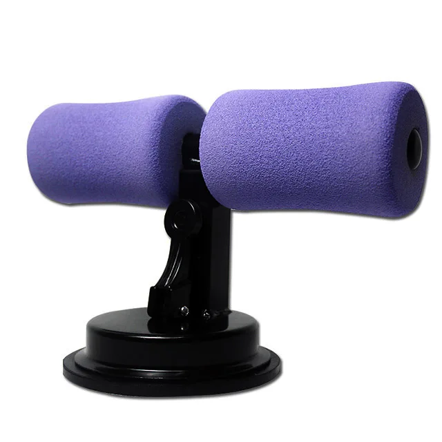 purple Приседания мышечной тренировки брюшной Смарт часы с камерой оборудование Регулируемая прочность домашний тренажерный зал самовсасывающая sacups вспомогательная ручка стенд - Цвет: purple