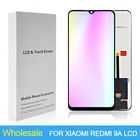 ЖК-дисплей с рамкой для Xiaomi Redmi 9A, сенсорная панель, стеклянный экран, дигитайзер в сборе, для Redmi 9C