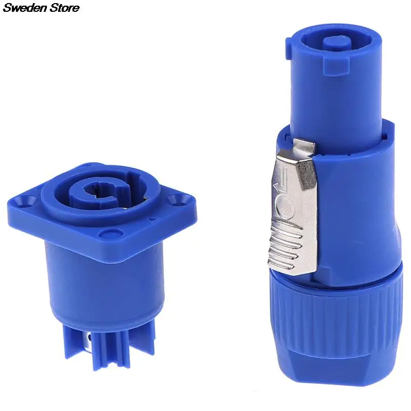 Высококачественный 2 шт./компл. 3-контактный кабель питания Neutrik Power Con Stage светильник, шасси, панель, штекер, аудиоразъем