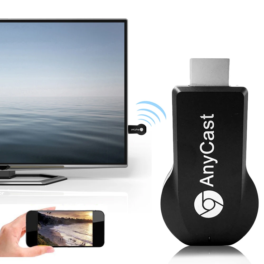 Адаптер HDMI Miracast DLNA Airplay адаптер для телевизора M2 Anycast HD1080P Android BHE3 | Электроника