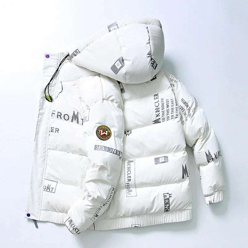 Men's down Jacket off-Season New Winter Thickening Trendy Student Lightweight Winter Short Coat Fashion Brand