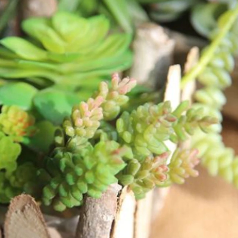 7 Head Fruit String Tree Microlandscape Multi Meat Simulation Plant Decor Wedding European Style Fake Flowers | Дом и сад