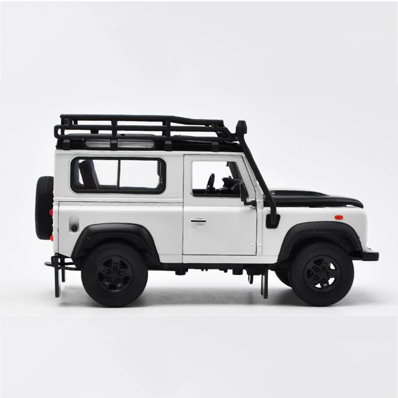 Коллекция 1/24 Land Rover Defender из сплава металлическая Игрушечная модель автомобиля с