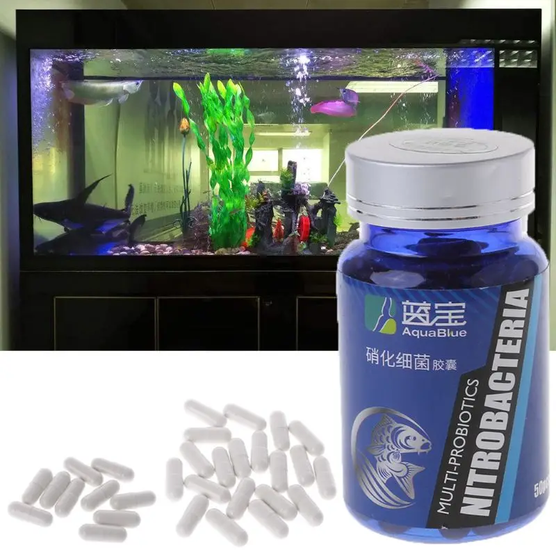 

10-50Pcs Nitrifying Bacteria for fresh Water And Marine Water Fish Tank 95AA