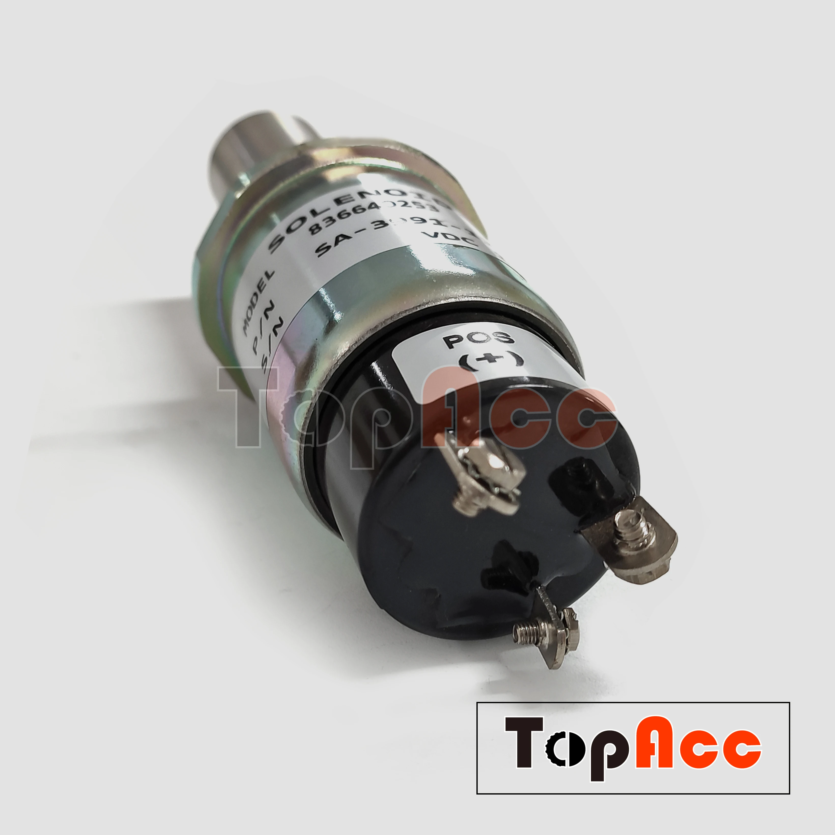 12V Fuel Shutoff Stop Solenoid 836640253 SA-3991-12 For MF7250 MF7252 Tractor Engine Valve 1751-12B7XU1S2A | Автомобили и
