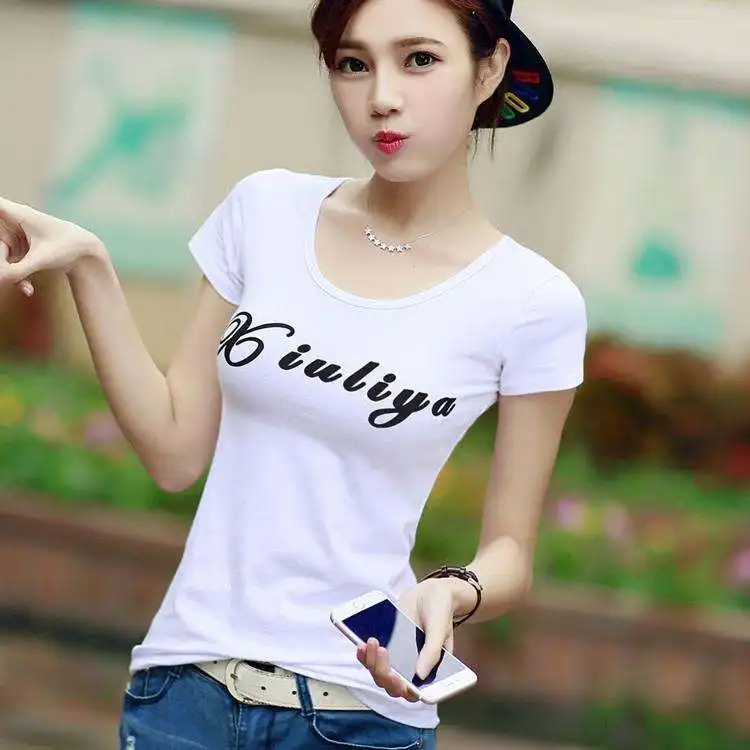 

Black T Shirt Women Clothes dark gray 2019 Fashion Tee Top Fashion Cotton Ladies Tee Shirt