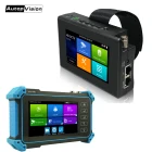 Wanglu новейший 4-дюймовый наручный IP-камеры видеонаблюдения H.265 4K IP 8MP TVI 8MP CVI 8MP AHD аналоговый 5-в-1 CCTV тестер монитор с Wi-Fi