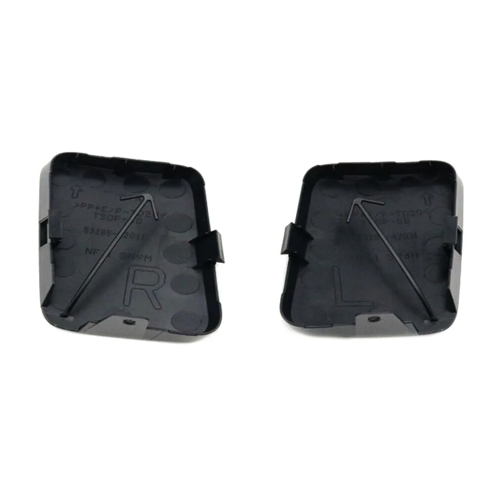

For Toyota RAV4 2006 2007 2008 2009 Tow Hook Cover Replacement 1 Pair ABS Plastic Accessories