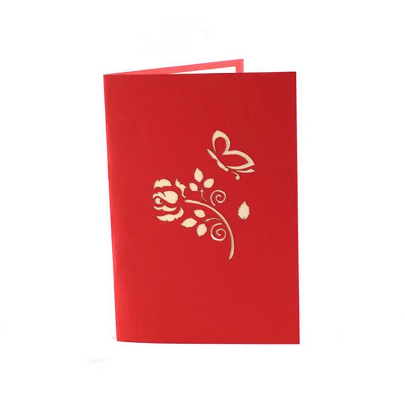 3D DIY бабочка цветок открытка Волшебные настольные игры для детей взрослых