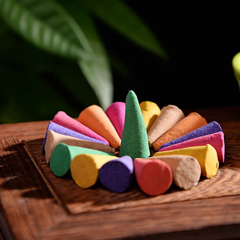 F натуральные конусы для благовоний из Таиланда 50/100 шт. домашний ароматизатор