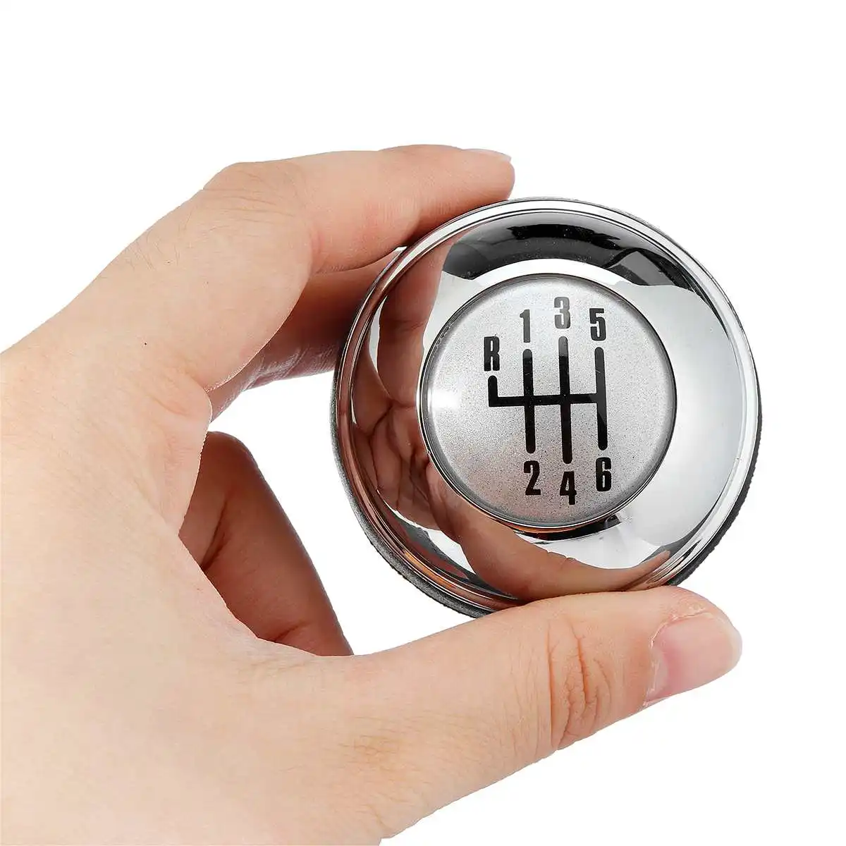 Хромированная ручка переключения передач 6 скоростей рычаг ручной шар для Mini R50 One