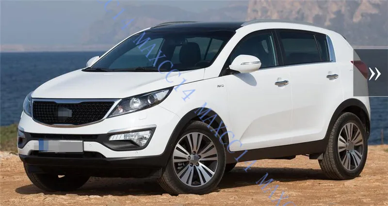 Переднего бампера трейлер Tow Cap оплёточная машина для отверстие крышки KIA Sportage 2014