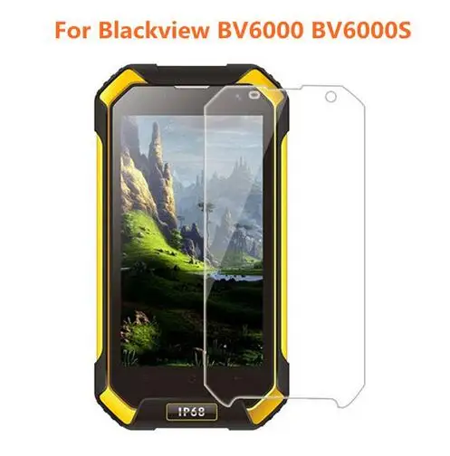 

10 pcs/lot 2.5d front safe tempered glass for blackview bv6000 screen protector toughened protective film for blackview bv6000s