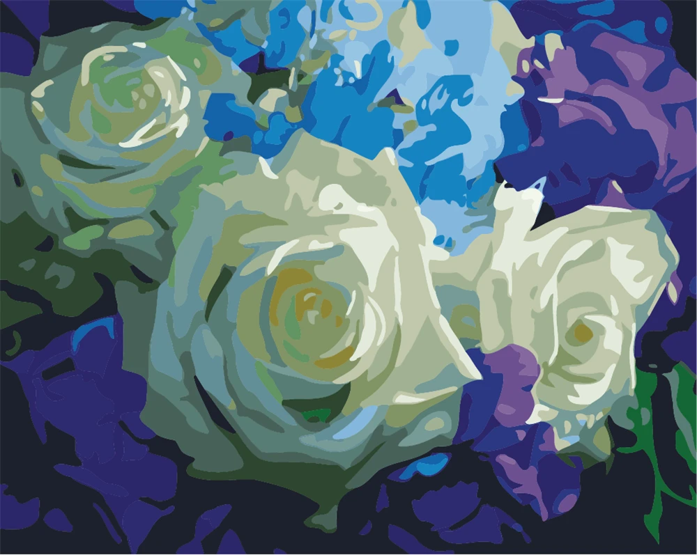 

Картина по номерам Cantabile для взрослых, натуральный пейзаж, акриловая живопись, набор для рисования на холсте «сделай сам», украшение для пей...