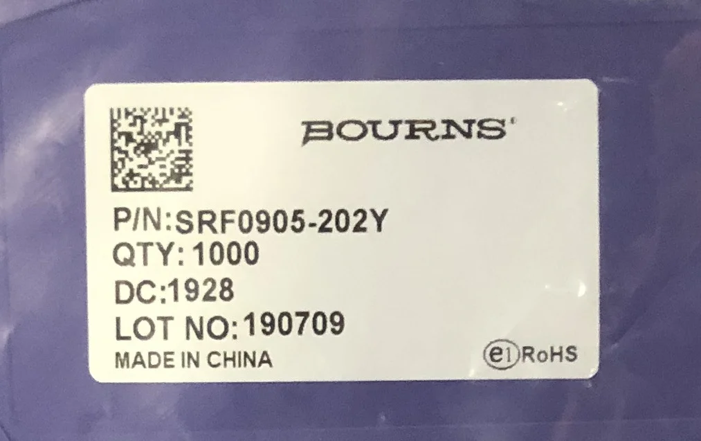 

5PCS/20PCS SRF0905-202Y Chip common mode inductor 9x6x5 2200UH 0.6A