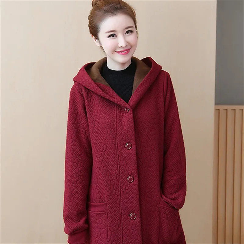 2020 осенне зимнее пальто Женская ветровка куртка большого размера 5XL свободная