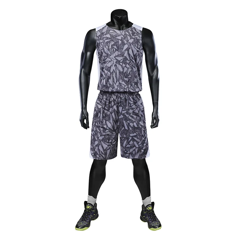 Мужская баскетбольная Джерси командная игра шорты и жилет набор для мужчин pantalon