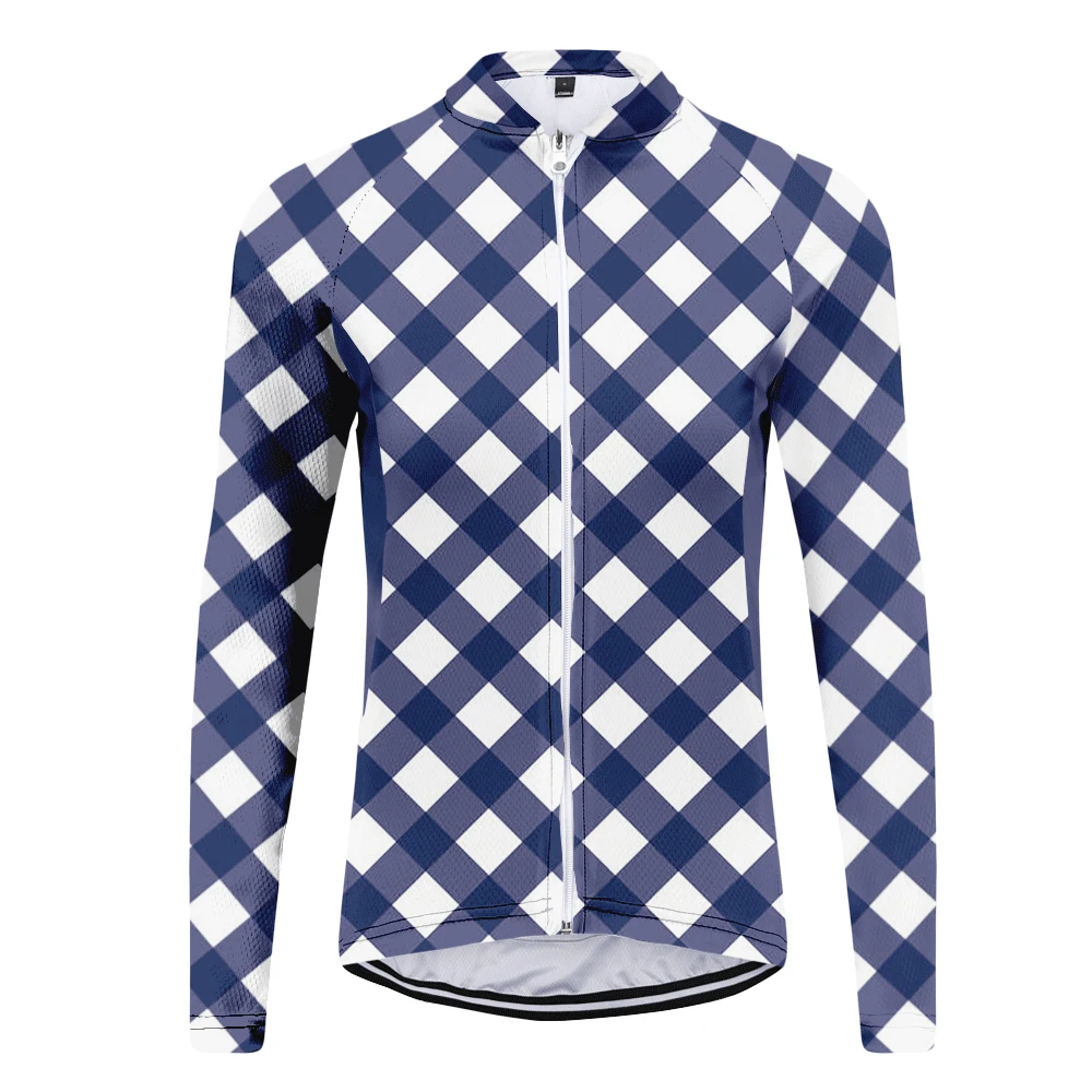 Мода для женщин 3D реглан с длинным рукавом Велоспорт Джерси Горный велосипед