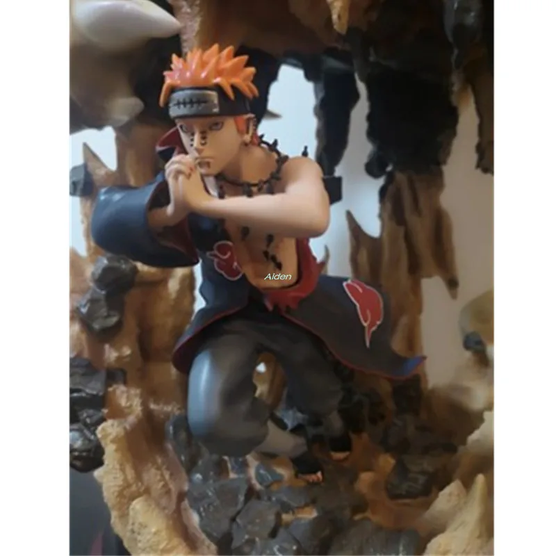 2" Статуя Наруто Akatsuki бюст боль Chibaku Tensei полноразмерный портрет Nagato GK экшн Коллекционная модель игрушки коробка 64 см Z2815