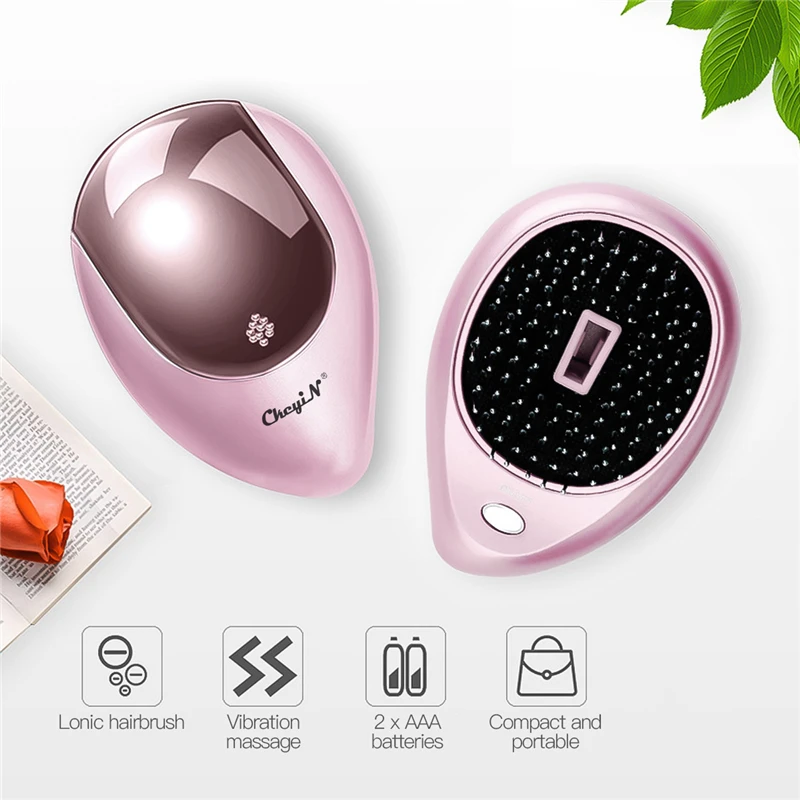 Электрический ионический Массажер для кожи головы с отрицательными ионами