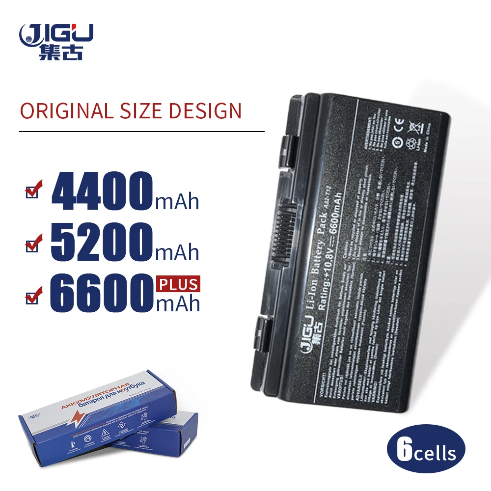 JIGU Аккумулятор для ноутбука Asus 90 NQK1B1000Y A32 T12 T12C T12Er T12Fg T12Jg T12Mg T12Ug X51H X51L X51R X51RL X58