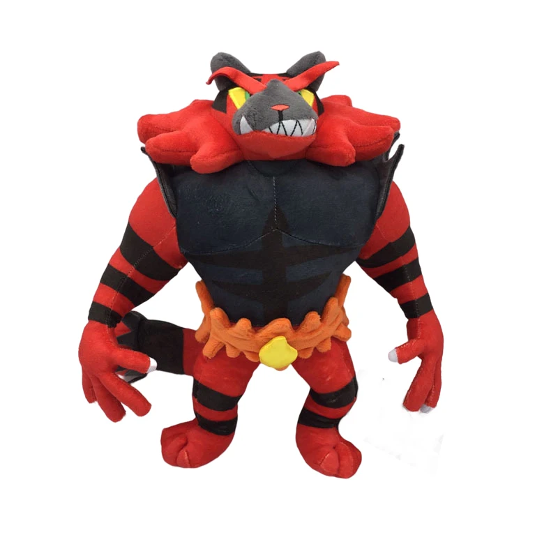 

Incineroar Litten Plush Doll Pokemon Hot Meow Evolution Version Doll Plush Toy Christmas Baby Gift