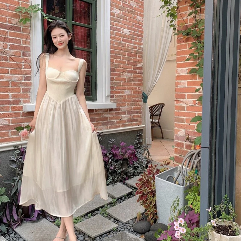 Женское Сетчатое платье в стиле пэчворк однотонное Черное длинное во