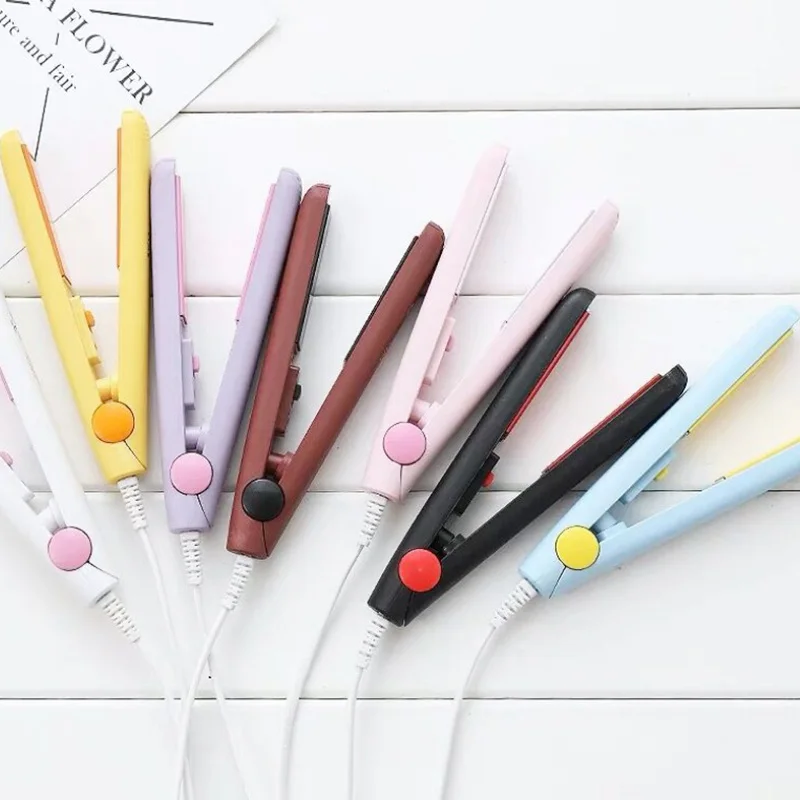 Электрическая шина выпрямитель для волос щипцы завивки двойного назначения DIY