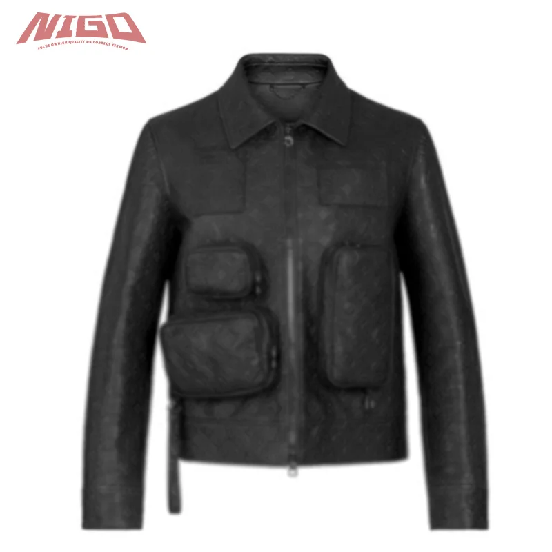 

NIGO L 21ss Classic Multi-pocket Embossed Jacket Code@L99