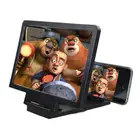 Увеличитель экрана 3D, складной, увеличительное стекло мобильный телефон, HD Подставка для видео Кронштейн усилителя