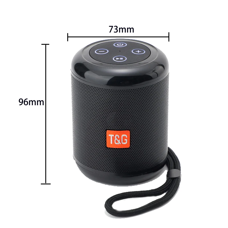

TG519 Wireless Portable Bluetooth Speaker Outdoor Waterproof Stereo Loudspeaker Mini Small Music Player Handheld Speakers