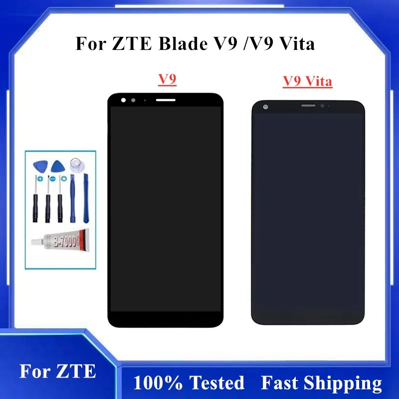 

For ZTE Blade V9 V9 Vita LCD Display Touch Screen Digitizer For ZTE Blade V9 Vita Screen LCD Display For ZTE Blade V9 V0900
