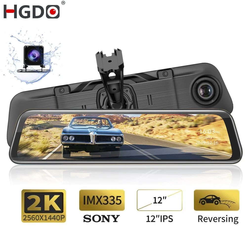 Автомобильный видеорегистратор HGDO H26 2K 1440P FHD Huawei Hisilicon CPU автомобильная камера