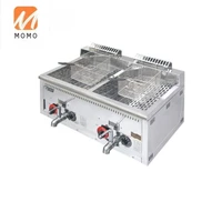 top quality tabletop gas fryer chicken fried machine commercial fryers