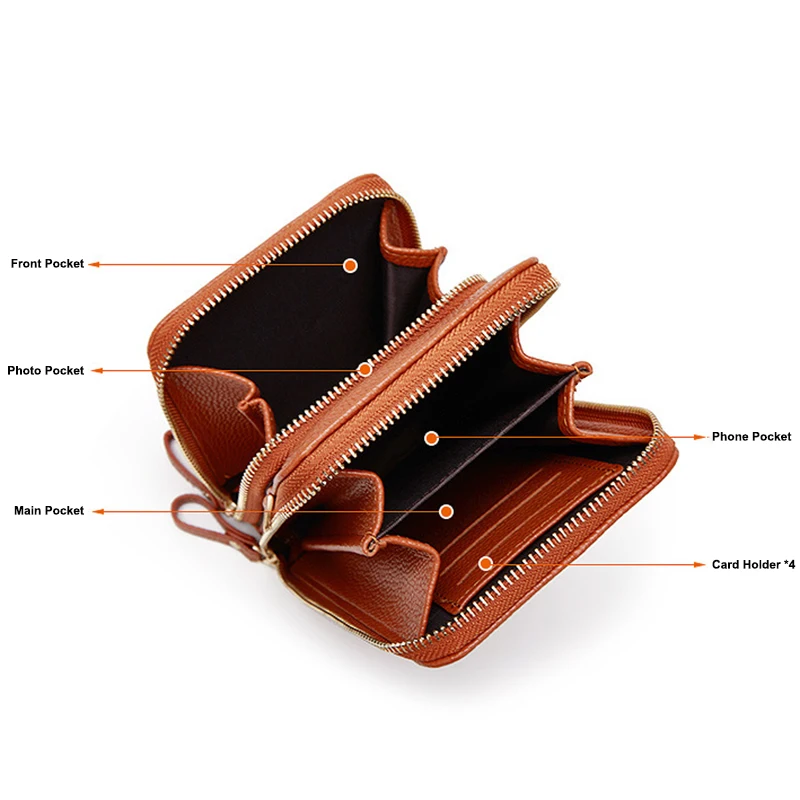 

Vintage Fashion Small Leather Shoulder Bag For Women Vertical Crossbody Messenger Bag With Card Holder bolsos Dropshipping