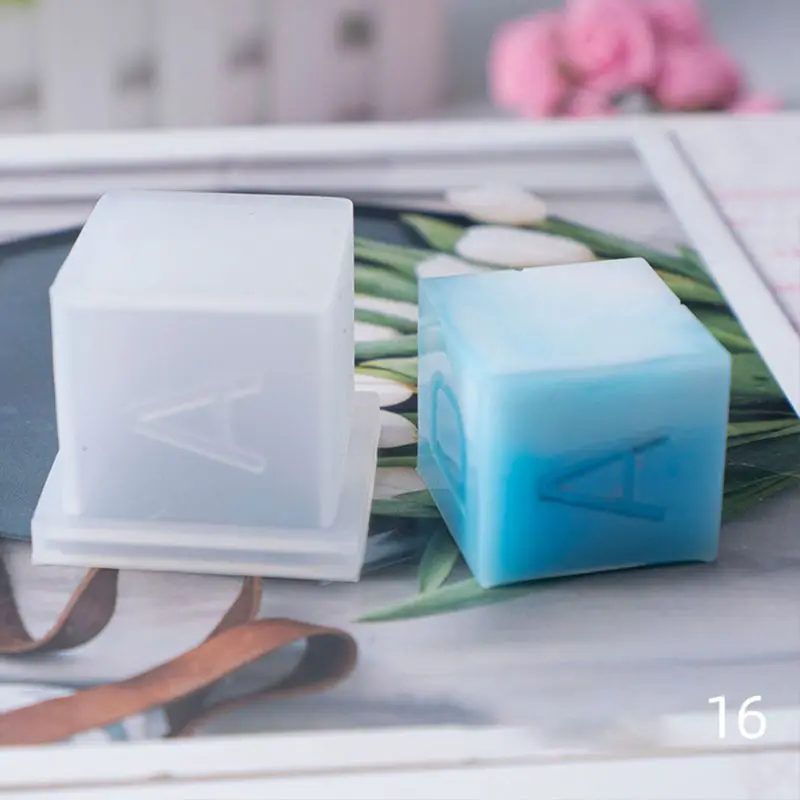 

9 Shapes Dice Fillet Square Triangle Dice Mold Dice Digital Game Silicone Mould