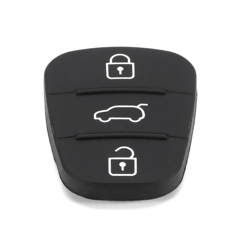 2 шт. 3 кнопки силиконовый резиновый автомобильный чехол для ключей Автозапчасти