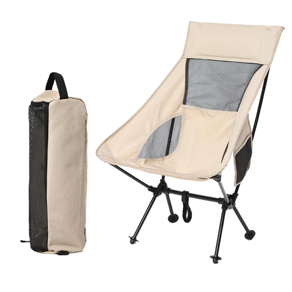 Satılık Balıkçılık Sandalyeler Taşınabilir Katlanır Açık, Rulman 150 Kg'a Kadar, Ultralight Katlanır Kamp Sandalyesi Yürüyüş Için, Bahçe, Plaj, Barbekü