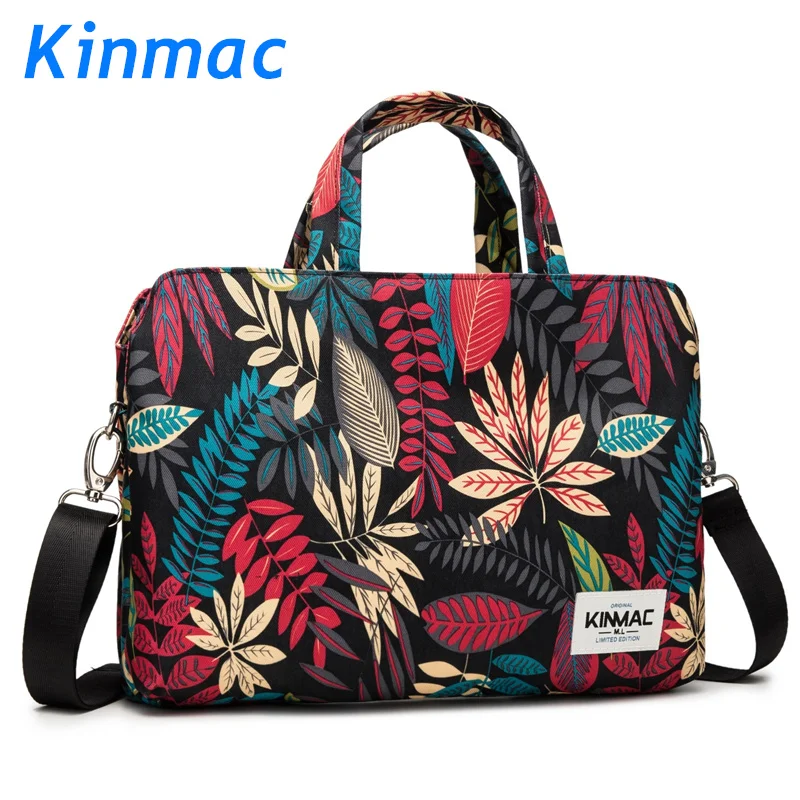 

Brand Kinmac Waterproof Messenger Laptop Bag13,14,15,15.6 inch,Black Maple Leaf Case For MacBook Air Pro13.3,15.4 Dropship F129