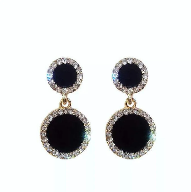 

Geometric Long Square Five-pointed Star Earrings for Women Elegant Party Pendientes Jewelry Gifts