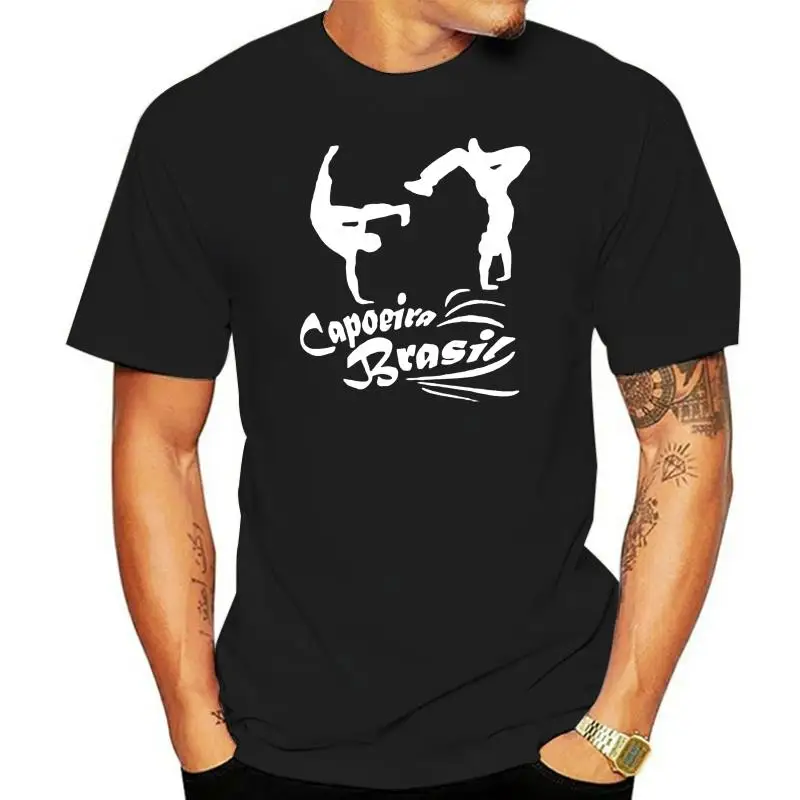 

NEW CAPOEIRA MARTIAL ART LOGO WHITE BLACK MENS SHIRT USA SIZE S-XXXL ZM1